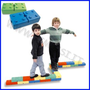 MATTONI PER PSICOMOTRICITA’ – SET 4 PEZZI ASSORTITI