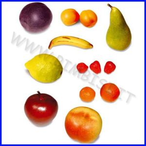 ALIMENTI IN PLASTICA FRUTTA SET 13 PZ