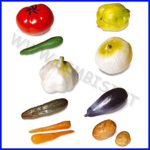 ALIMENTI IN PLASTICA VERDURA SET 11 PZ