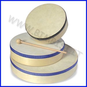 STRUMENTI MUSICALI TAMBURELLO 25 CM CON BATTENTE