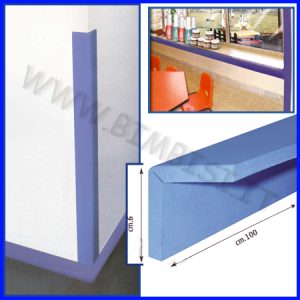 PARASPIGOLI IN EVA CF 4PZ + COLLA 100ml DIM.CM 100×12 SP.1 COLORE BLU