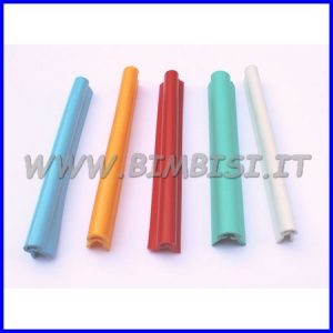 PROFILO TONDANGOLO PVC cm 2×2 sp.2mm AZZURRO