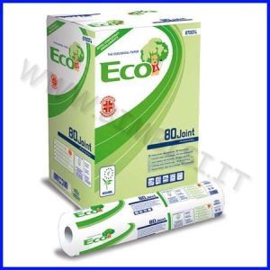 LENZUOLO MEDICO 2 VELI – 216 STRAPPI LUNGHEZZA 80 MT X 60 CM