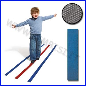STRISCE PER PERCORSI IN FELTRO ROSSO 12 STRISCE 5X100cm
