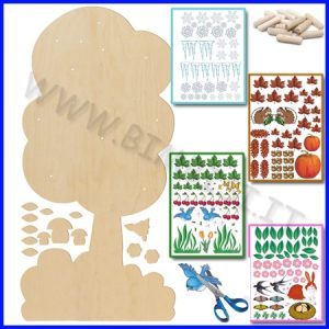 ALBERO IN LEGNO ACERO NON VERNICIATO CM 75X150
