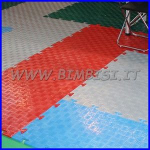 PIASTRELLA AUTOBLOCCANTE CM 80×60 SP. 1 ROSSA