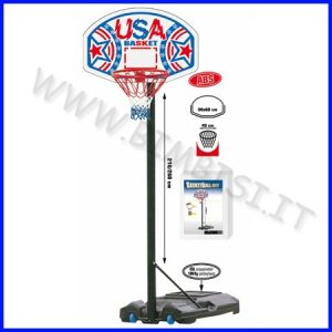 CANESTRO BASKET USA CON PIANTANA TRASPORTABILE