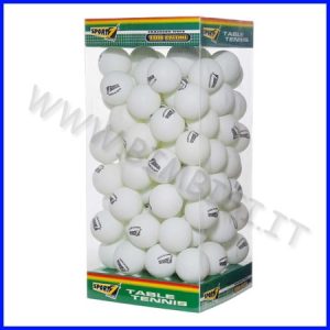 PALLINE PING-PONG DIAM 40 MM SCATOLA 100