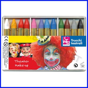 COLORI VISO SET 12 PASTELLI COL. ASSORTITI