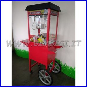 MACCHINA POP CORN CON CARRELLO