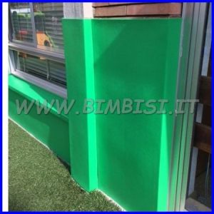PROTEZIONE MURALE EVAWALL VERDE LASTRA 200X100 SP.1 CM IGNIFUGA