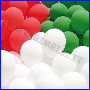 PALLONCINI GONFIABILI DIAM 24 BUSTA 100P MONOCOLORE GIALLO