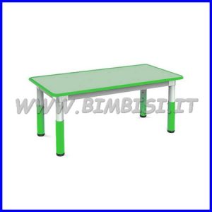 TAVOLO TELESCOPICO CM.120X60X46/58H – VERDE