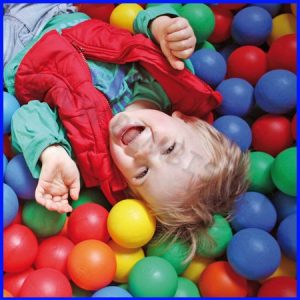 PALLINE PER PISCINA cm 8.5 CONFEZIONE 100 PZ