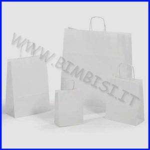 SACCHETTO BIANCO CM.36X12X41 – PZ. 25