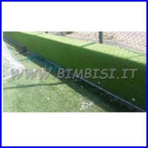 PARASPIGOLO ERBA SINTETICA BARRA 200 CM Cm 8+8 SP.4,5 + erba EN1177