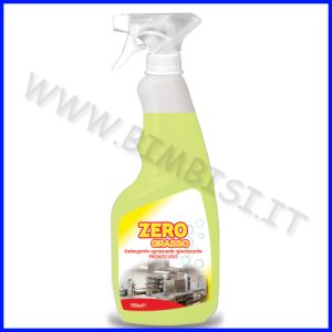ZERO-GRASSO – SGRASSANTE SPRAY PRO ML.750 FINO AD ESAURIMENTO