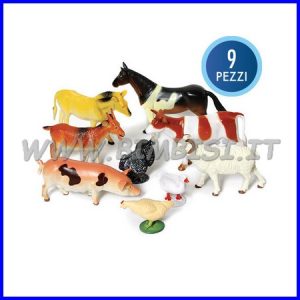 ANIMALI DELLA FATTORIA – BUSTA 8 PZ.