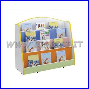 LIBRERIA CM. 120X30X90H – 4 SCOMPARTI