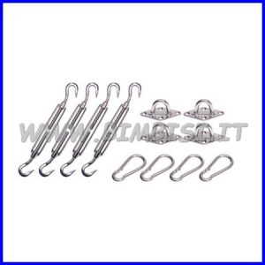 TIRANTI PER TENDE – KIT PZ. 12