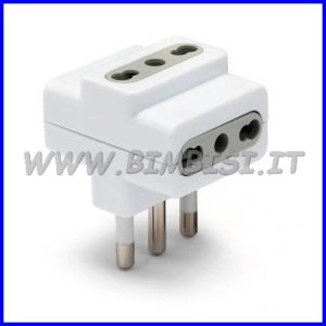 ADATTATORE TRIPLO 16A