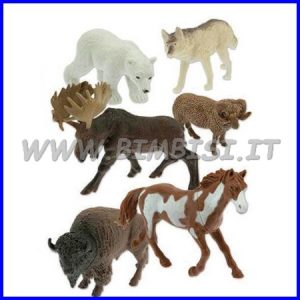 ANIMALI DELLA TUNDRA – BUSTA 6 PEZZI