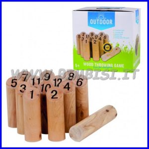 BOWLING DEI BIRILLI IN LEGNO