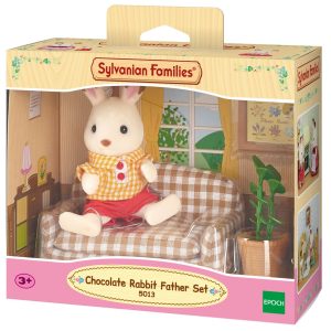 Sylvanian Families – Papà Coniglio Cioccolato e divano