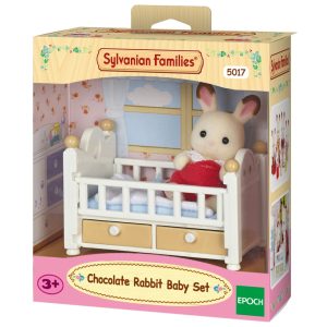 Sylvanian Families – Bebè Coniglio Cioccolato e lettino