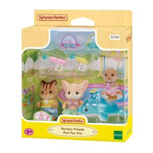 Sylvanian Families – Amici dell’asilo: trio in piscina