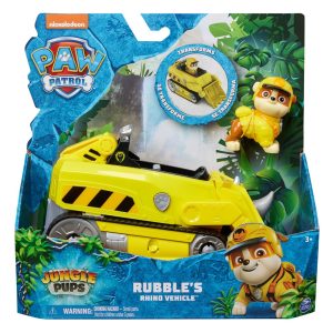 Paw Patrol Jungle Pups – Veicolo Rubble