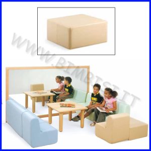 SEDUTA ANGOLARE 49X49X27