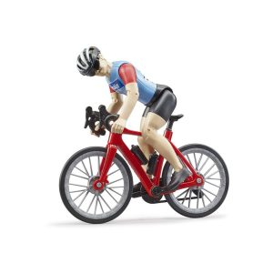 Bici da corsa Bworld con ciclista