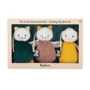 Kaloo – Gatti multisensoriali 3pezzi