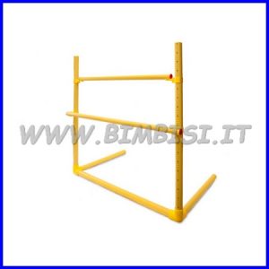 OSTACOLO GRADUATO REGOLABILE 2 TRAVERSE DA 5 A 100 CM