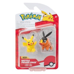 Pokémon Battle Figures – Pikachu e Tepig