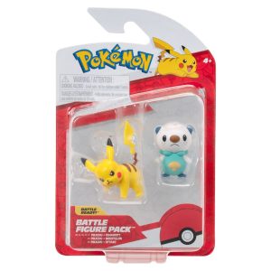 Pokémon Battle Figures – Pikachu e Oshawott