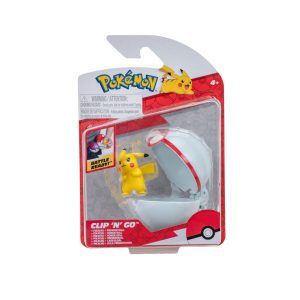 Pokémon Clip n Go – Pikachu + Premier Ball