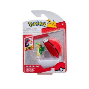 Pokémon Clip n Go – Snivy + Poké Ball