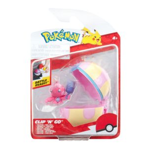 Pokémon Clip n Go – Tinkatink + Heal Ball