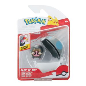 Pokémon Clip n Go – Lechonk + Heavy Ball