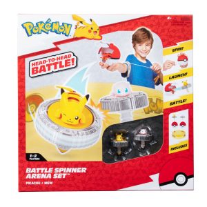 Pokémon Battle Spinner Arena Set – Pikachu + Mew