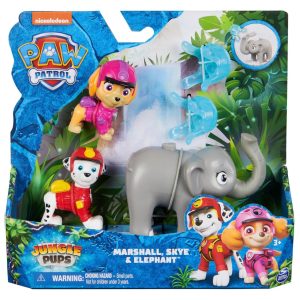 Paw Patrol Jungle Pups – Marshall, Skye e l’elefante