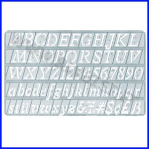 NORMOGRAFO MM. 20 ITALIC