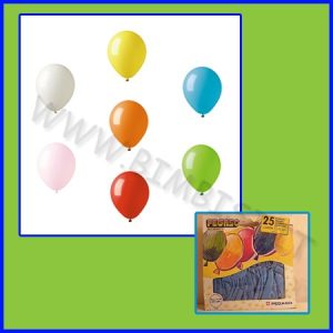 PALLONCINI TONDI CF 25 AZZURRO