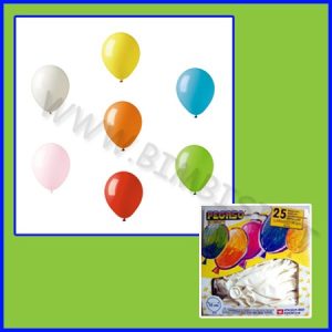 PALLONCINI TONDI CF 25 BIANCO